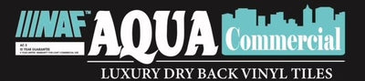 5mm Aqua Commercial Luxury Vinyl Tiles